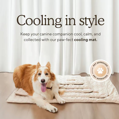 Dog Cooling Mat ~ Instant heat relief without freezing or plugging in