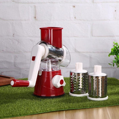 Versatile Cheese Grater ~ Effortless slicing, shredding, and grating in seconds