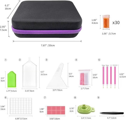 3 Piece Diamond Painting Tool Kit ~ Craft cleaner, faster, and more organized.