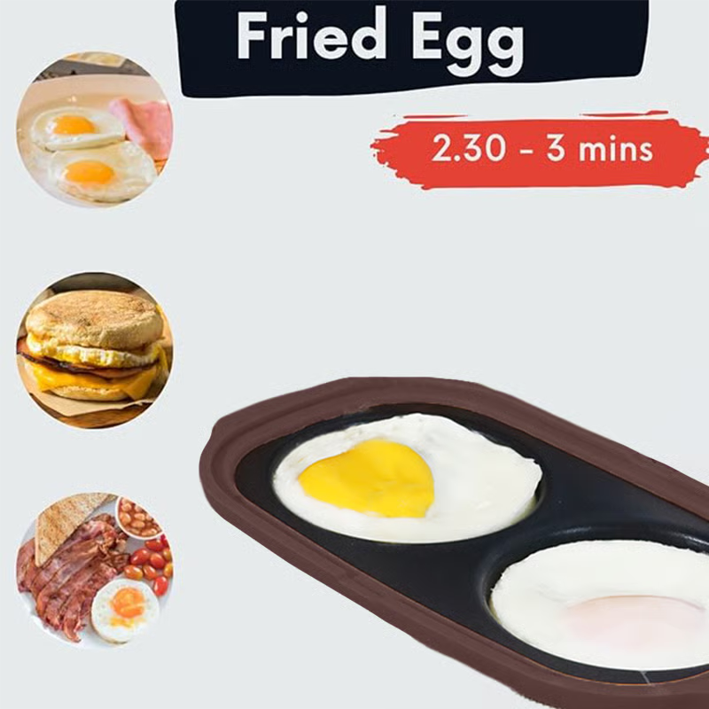 Microwave Egg Maker ~ Enjoy café-style eggs straight from your microwave.