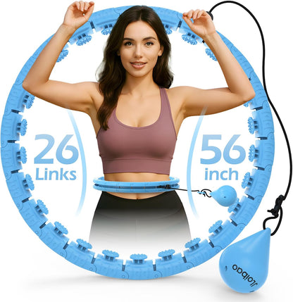 Fitness Hula Hoop ~ Burn calories, tone your core, and have fun doing it.