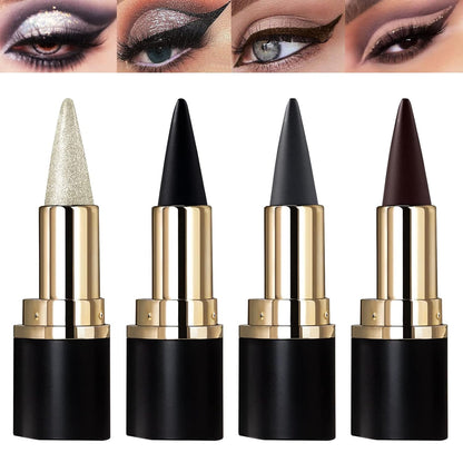4-Piece Gel Eyeliner Set ~ Effortless precision for bold, defined eyes all day-