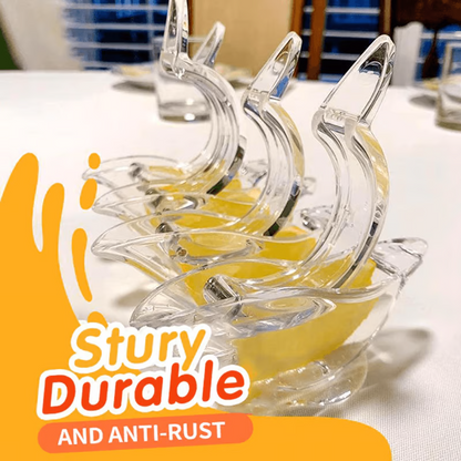Acrylic Lemon Squeezer ~ Fresh Juice in Seconds, No Mess, No Seeds