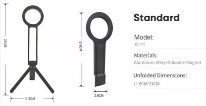 Portable Phone Holder Tripod ~ Capture perfect shots in seconds.