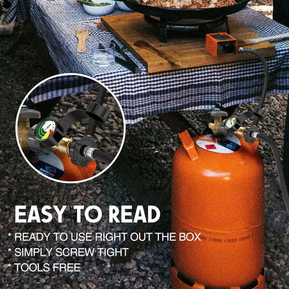 Universal Propane Tank Gauge ~ Check your fuel level at a glance before every cookout.
