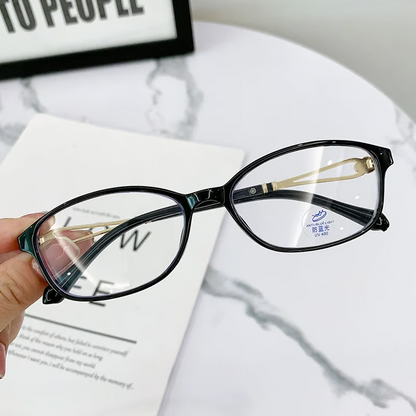 Women's Anti-Blue Light Reading Glasses ~ Stylish Protection for Your Eyes.
