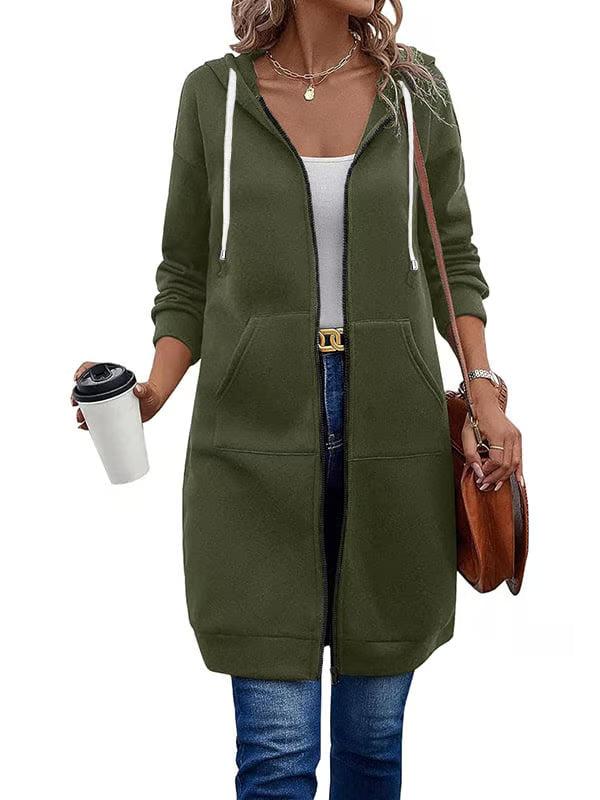 Casual Zip Up Fleece Hoodies ~ Soft warmth you’ll wear every day.
