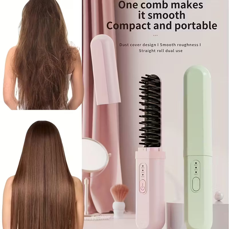 Ceramic Hairdressing Comb ~ Smooth, frizz-free hair anytime, anywhere.