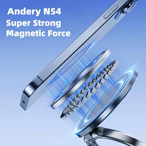 360° Adjustable Vacuum Magnetic Phone Holder ~ Rock-solid grip and perfect viewing from any angle.