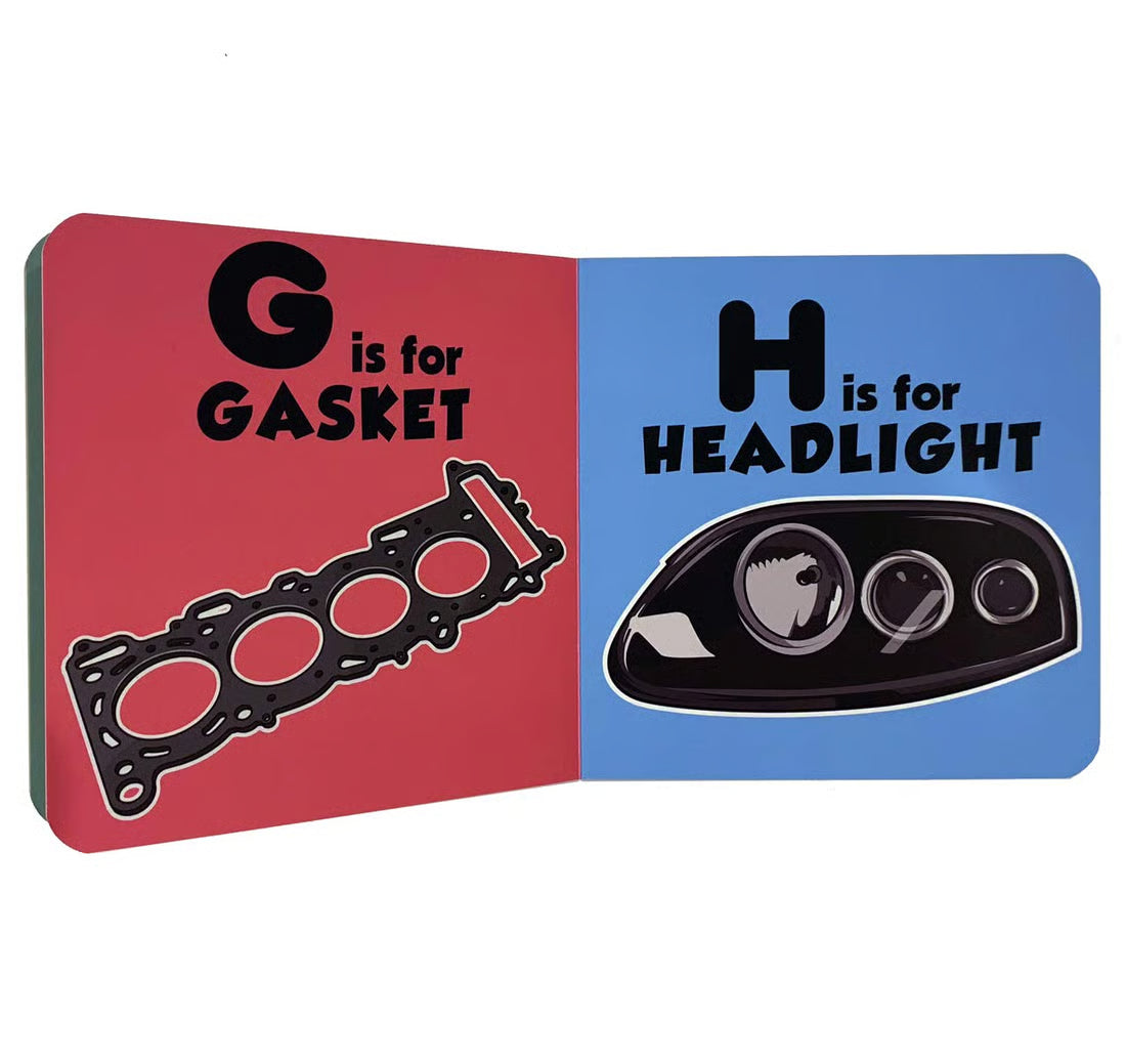 ABC Book For Future Race Car Driver ~ Help little learners zoom from A to Z.