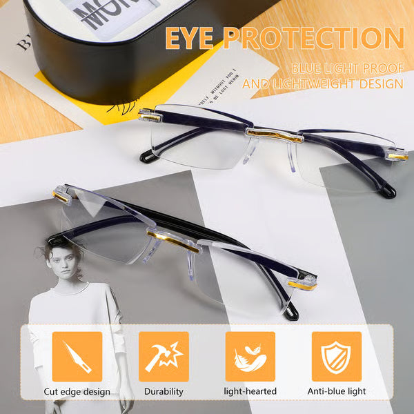 Adjustable Focus Glasses ~ One pair to replace readers, distance, and computer glasses.