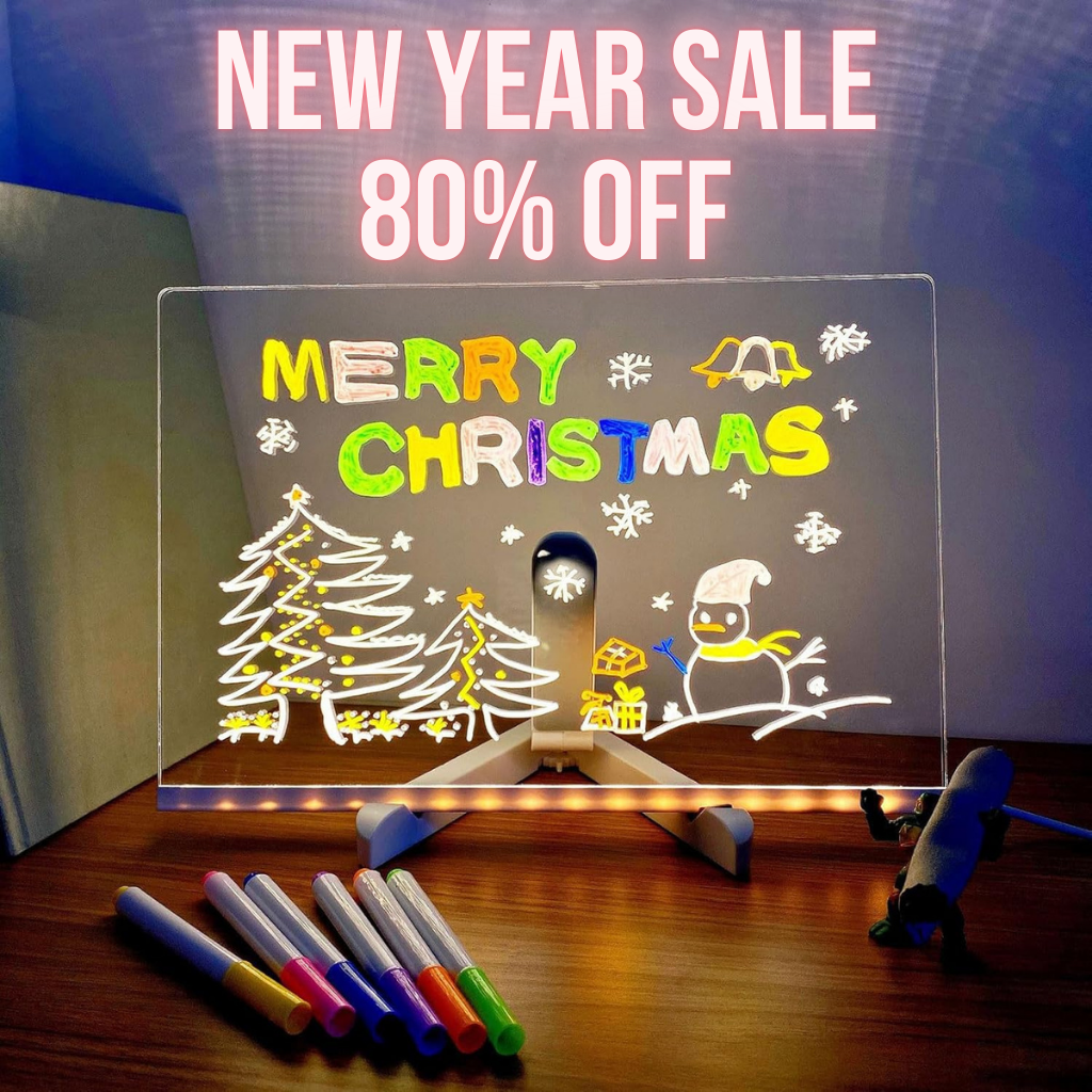 LED Drawing Pad ~ Bright, Creative Fun Anytime.