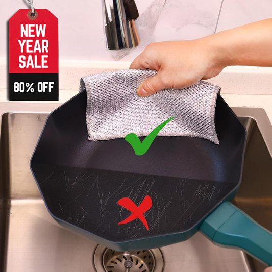 Miracle Wire Cleaning Cloth ~ Tough on Grime, Gentle on Surfaces.