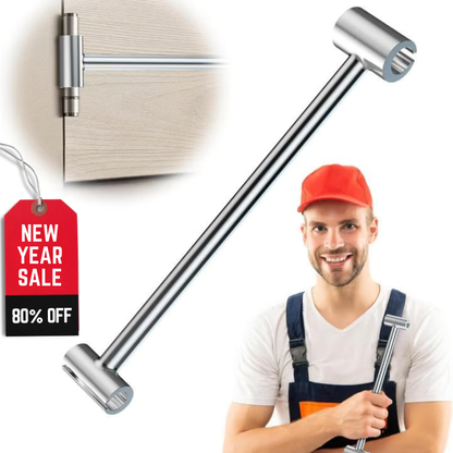 Door Hinge Adjustment Tool ~ Fix sagging and squeaky doors in seconds