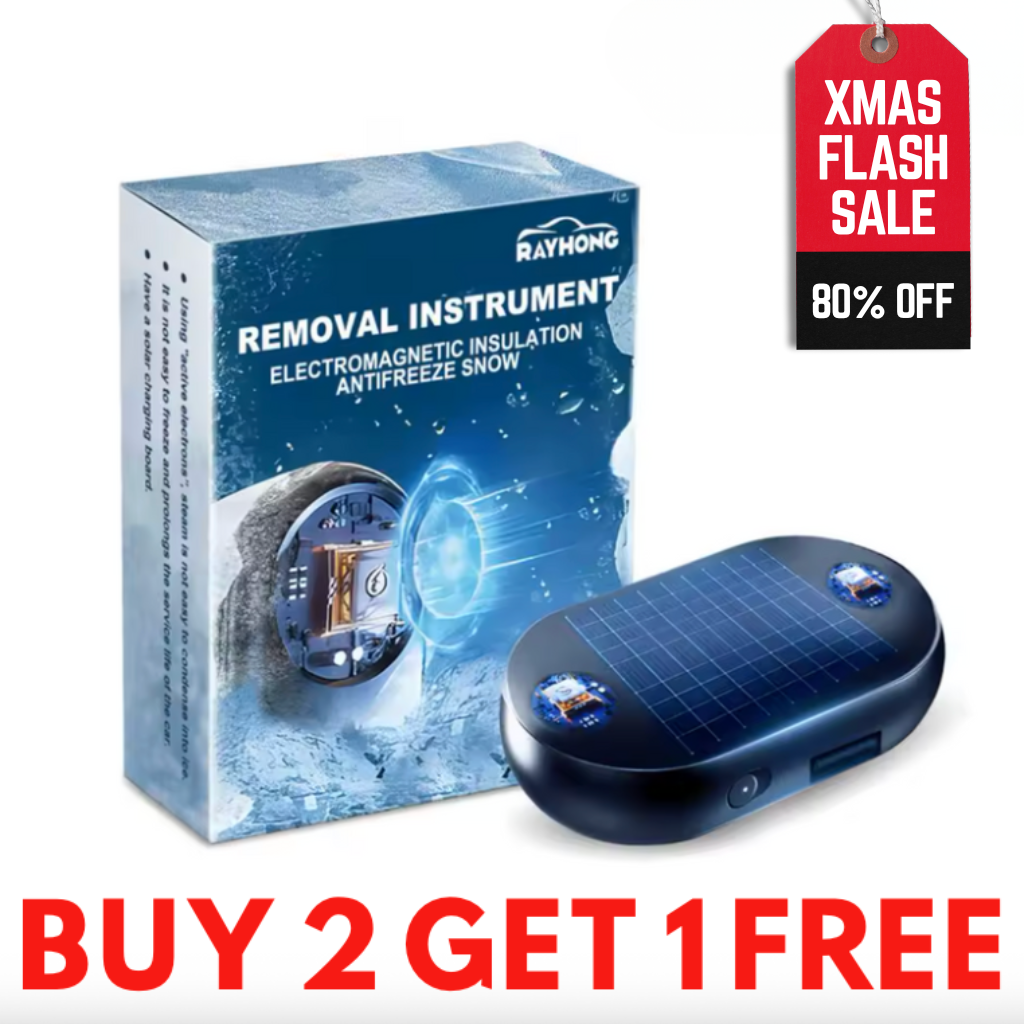 Electromagnetic Anti-Freezing Device ~ Enjoy a clear windshield every winter morning.