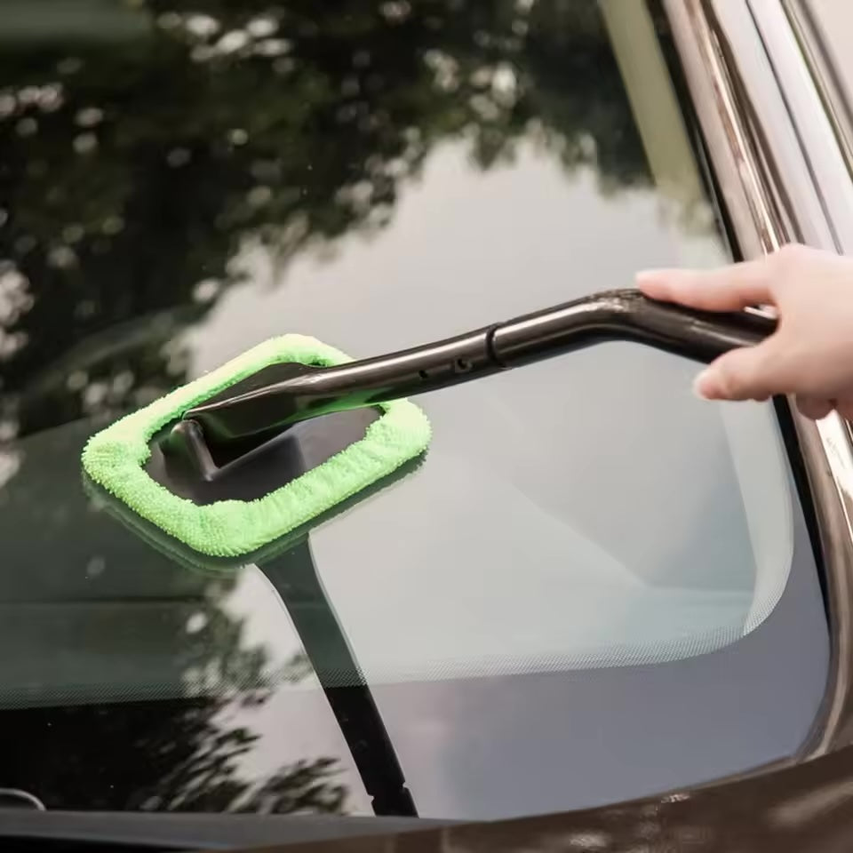 Car Window Cleaning Tool ~ Spotless glass and streak-free shine in minutes-