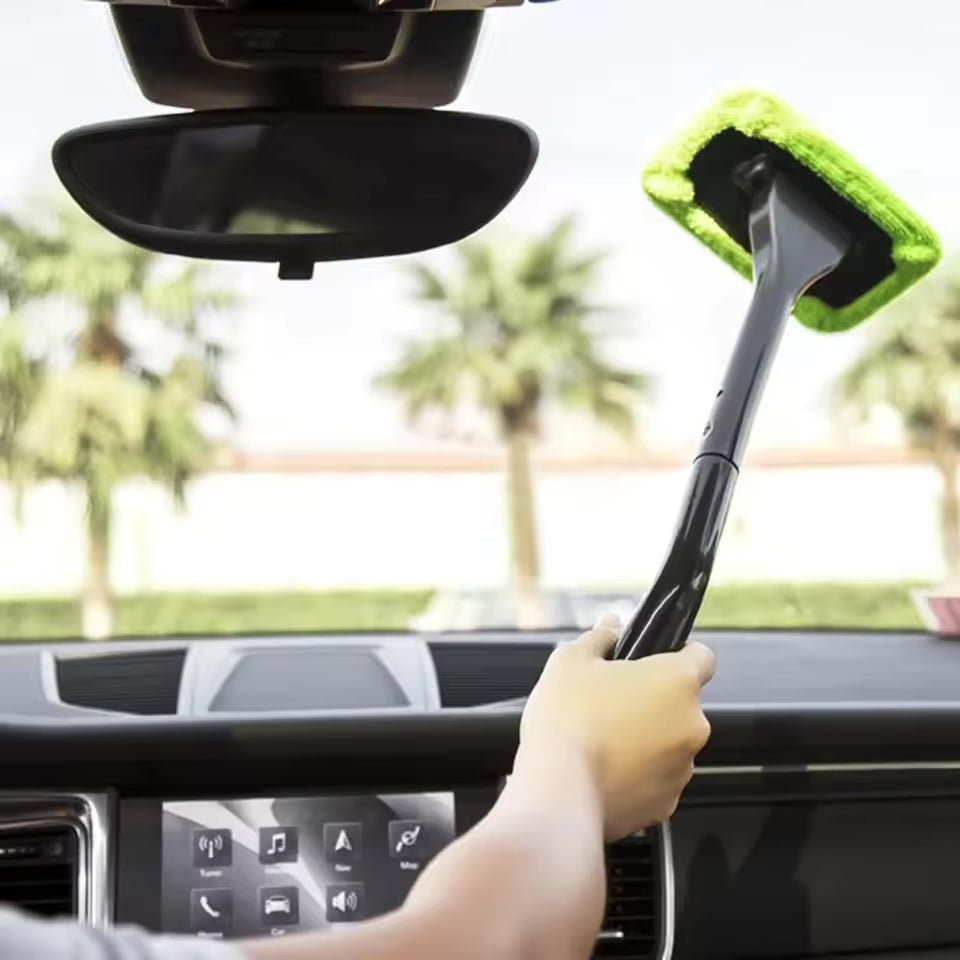 Car Window Cleaning Tool ~ Spotless glass and streak-free shine in minutes-