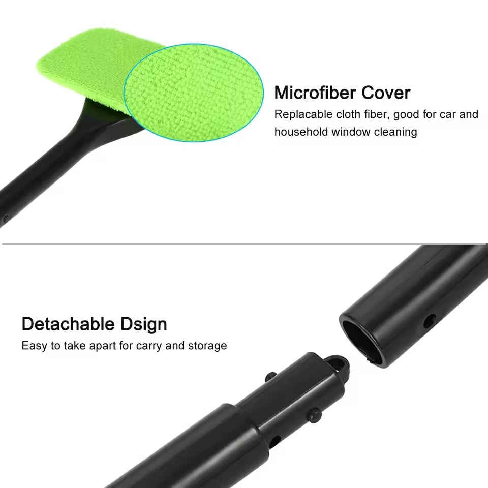 Car Window Cleaning Tool ~ Spotless glass and streak-free shine in minutes-