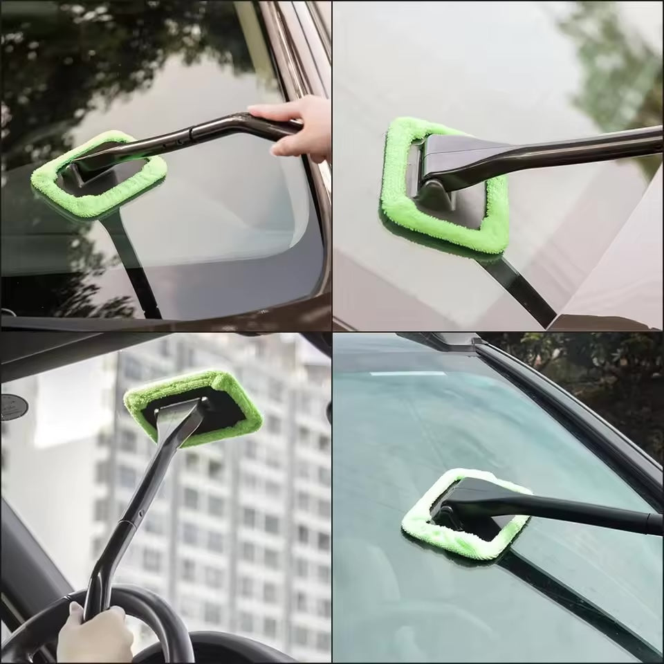 Car Window Cleaning Tool ~ Spotless glass and streak-free shine in minutes-