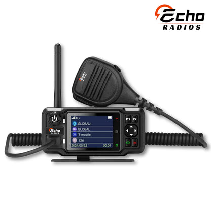 Echo Radios PTT Walkie-Talkie ~ Global coverage available at no extra cost