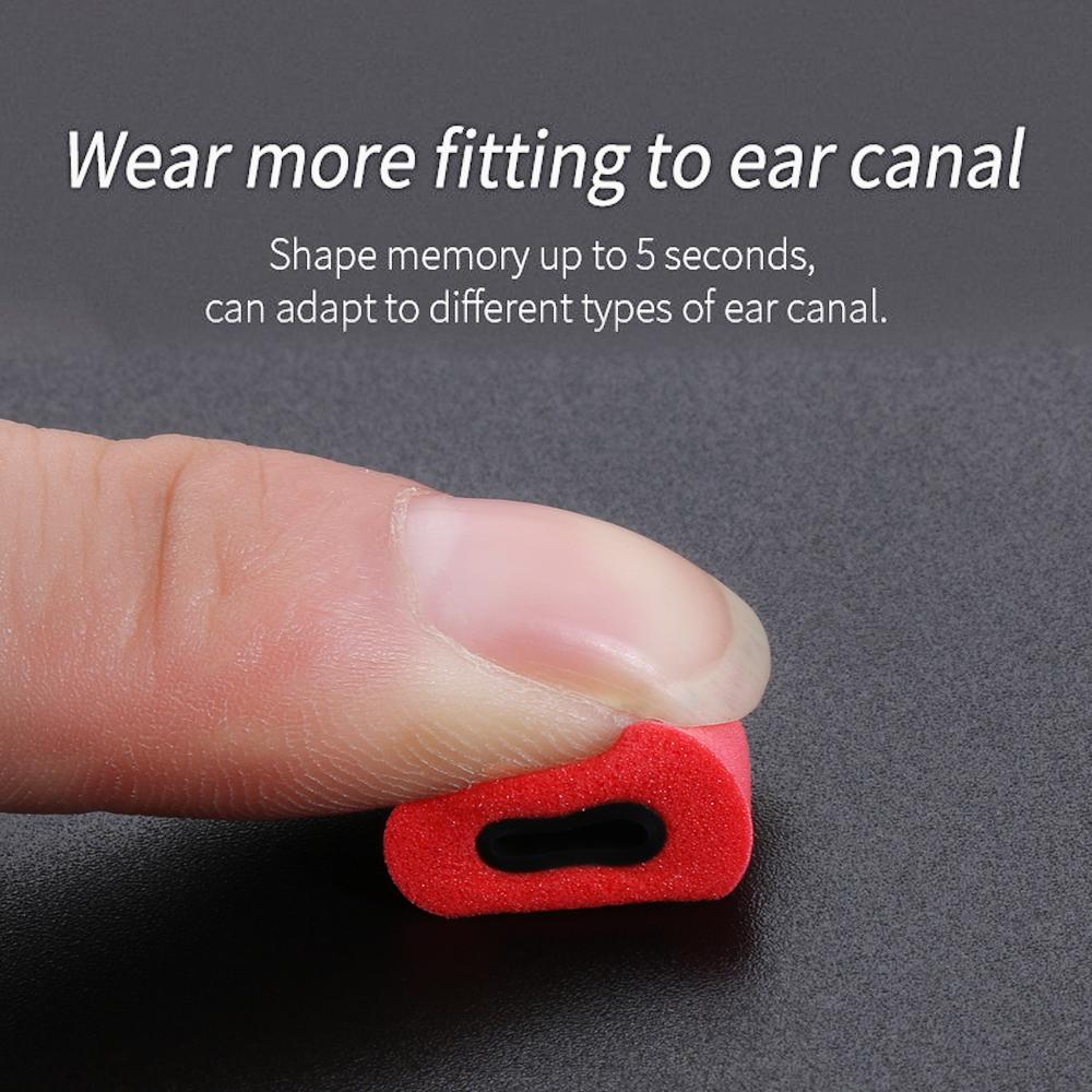 Memory Foam Earplugs ~ Ultimate comfort and noise-free audio all day long