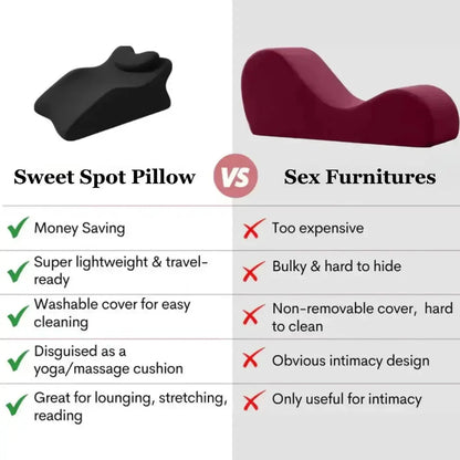 Intimacy Pillow ~ Hit the right spot every time.
