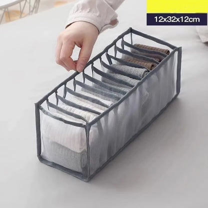 Wardrobe Clothes Organizer ~ Tidy up your space and find what you need in seconds.