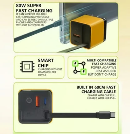 3-in-1 Retractable Charger ~ One Charger to Rule Them All.