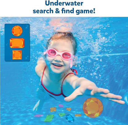 SEEK & SPLASH ~ Underwater adventure game for competitive pool fun.