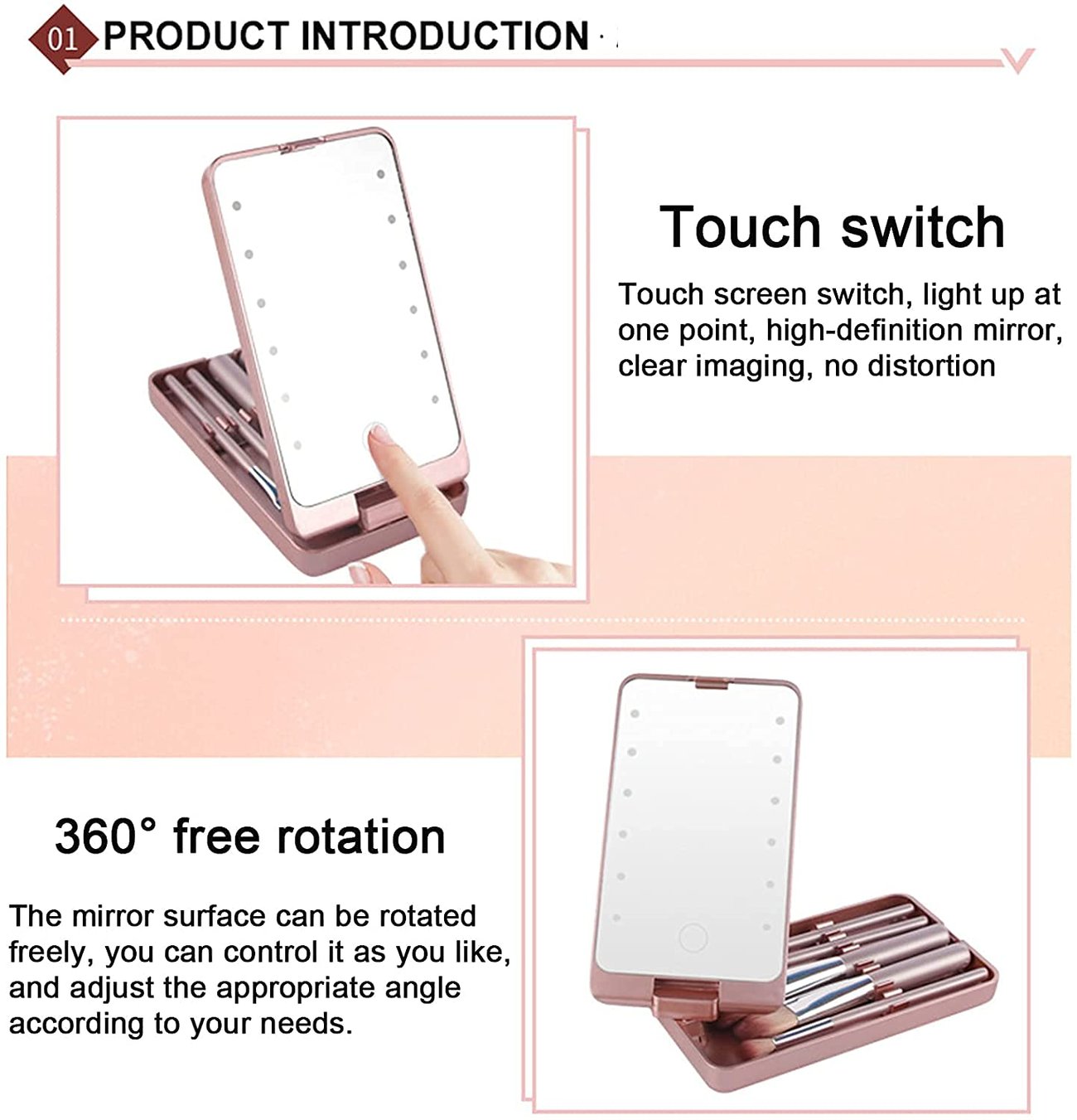 Travel Makeup Brush Set ~ Flawless application anywhere, anytime-