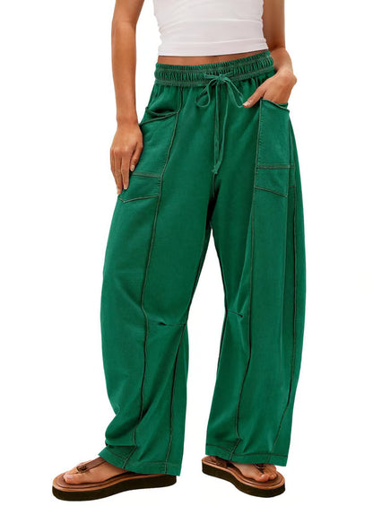 Womens Baggy Barrel Pants ~ Effortless style and all-day comfort in one fit.