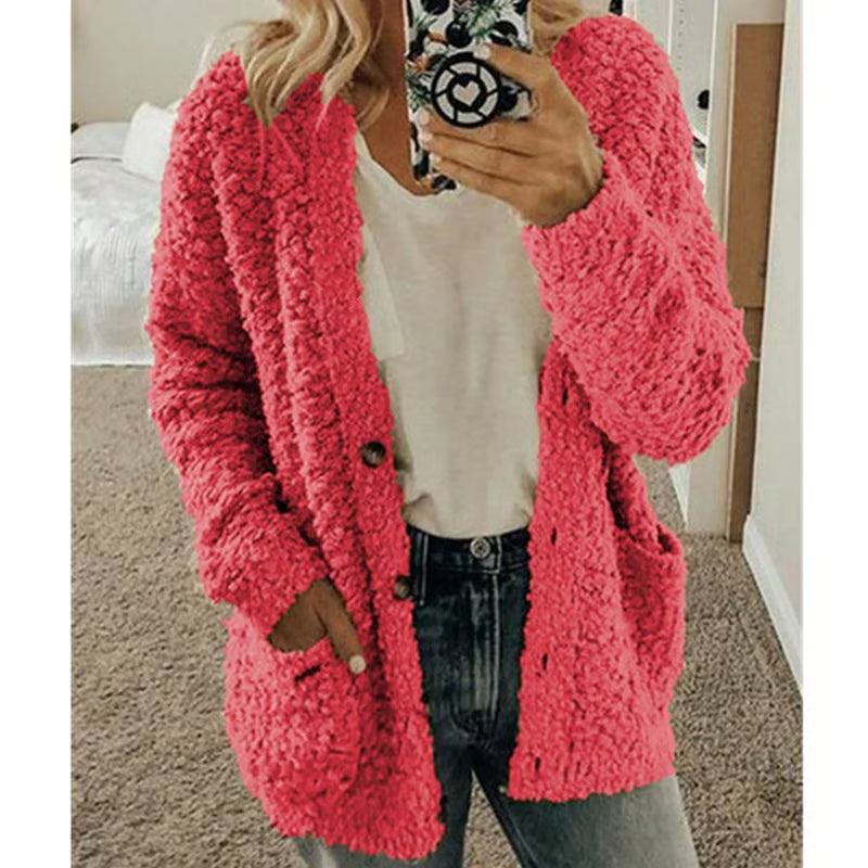 Casual Velvet Jacket ~ Cloud-soft warmth you’ll want to live in.