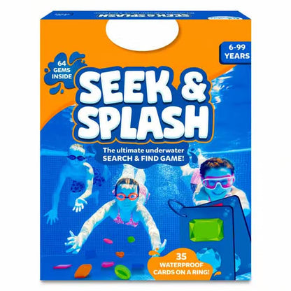 SEEK & SPLASH ~ Underwater adventure game for competitive pool fun.