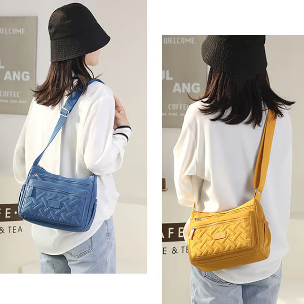 Nylon Shoulder Messenger Bag ~ Lightweight carryall for work, travel, and daily use.
