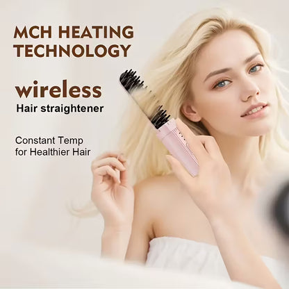Ceramic Hairdressing Comb ~ Smooth, frizz-free hair anytime, anywhere.