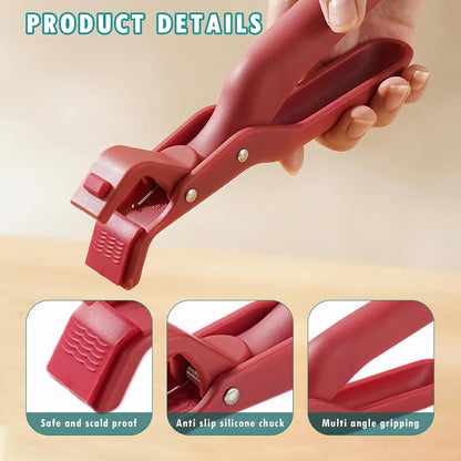 Anti-Scald Bowl Clip ~ Lift hot bowls safely and effortlessly.