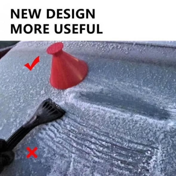 Magical Car Ice Scraper ~ Clear your windshield effortlessly for stress-free winter drives