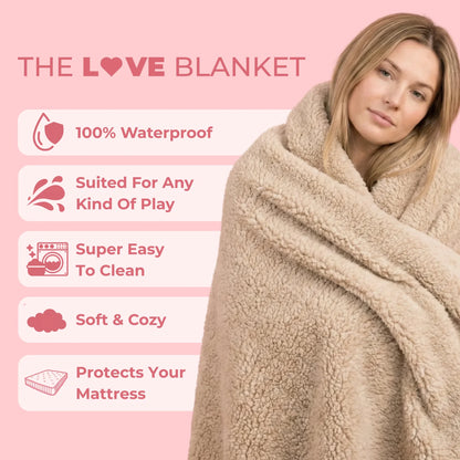 Love Blanket ~ Worry free intimacy without stained sheets.