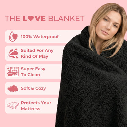 Love Blanket ~ Worry free intimacy without stained sheets.