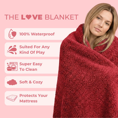 Love Blanket ~ Worry free intimacy without stained sheets.