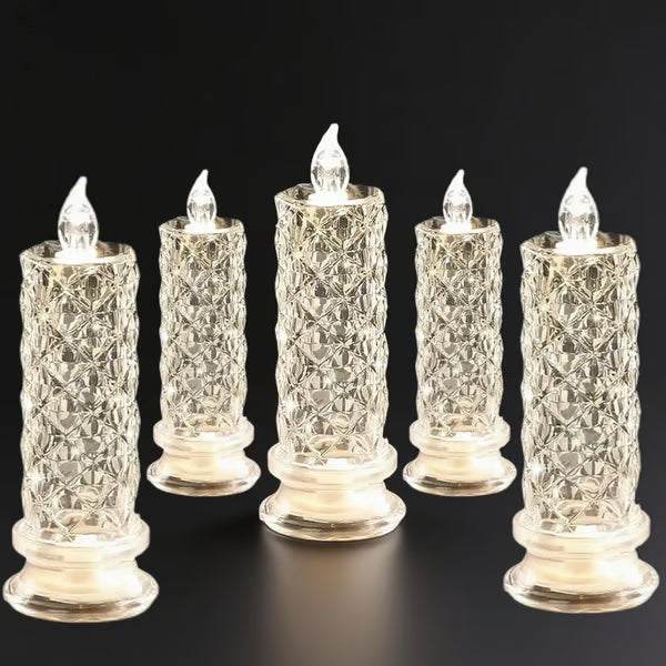 LED Crystal Candle Lights ~ Luxury ambience without the wax or mess.