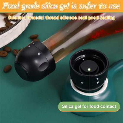 Vacuum Red Wine Bottle Stopper ~ Keep your wine fresh and flavorful for days-