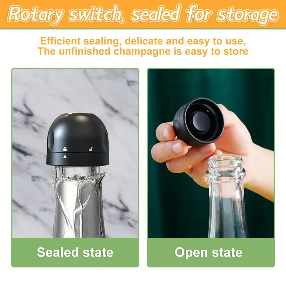 Vacuum Red Wine Bottle Stopper ~ Keep your wine fresh and flavorful for days-