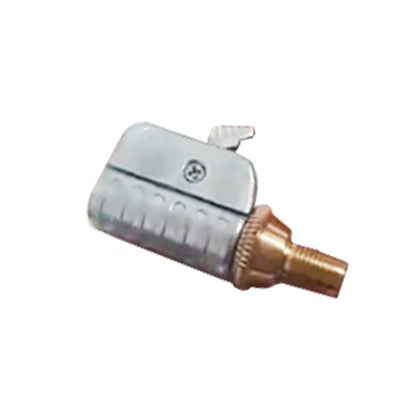 Quick-Connect Tire Chuck ~ Inflate tires faster with a leak-free push connection.