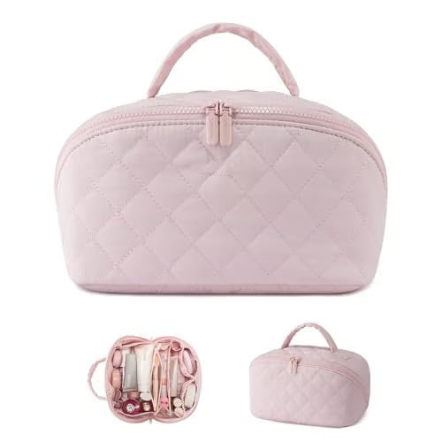 Travel Makeup Bag ~ Organized beauty essentials in one place.