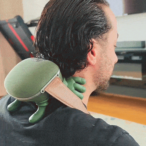 3D Neck & Shoulder Massager ~ Relax stiff neck and shoulders at home.