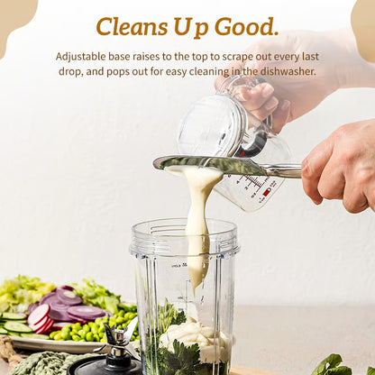 4-in-1 Adjustable Measuring Cup ~ From flour to honey, one cup rules them all