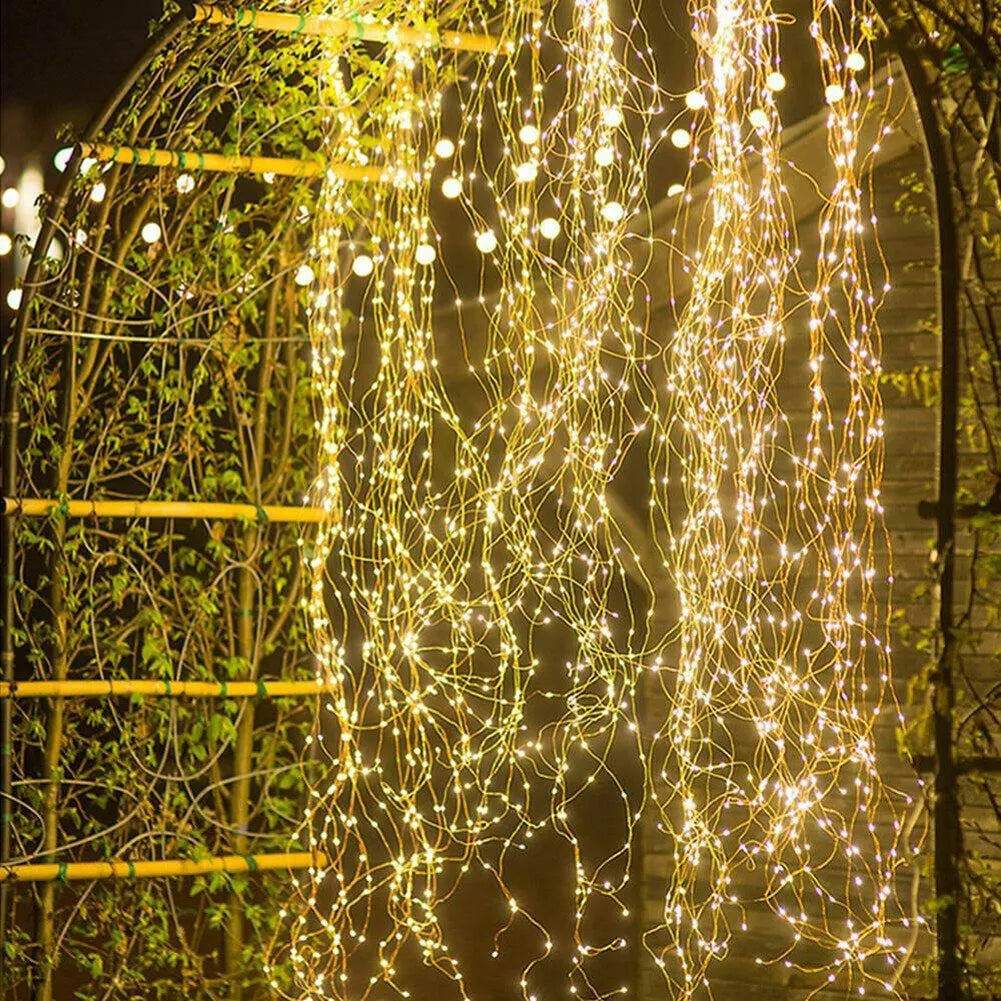 Christmas Firefly String Lights ~ Transform any space into a glowing winter wonderland.