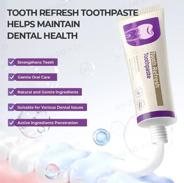 Kreain Toothpaste ~ Brighter, smoother teeth in just days.