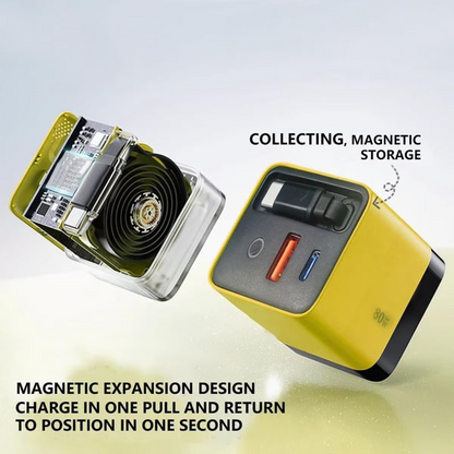 3-in-1 Retractable Charger ~ One Charger to Rule Them All.